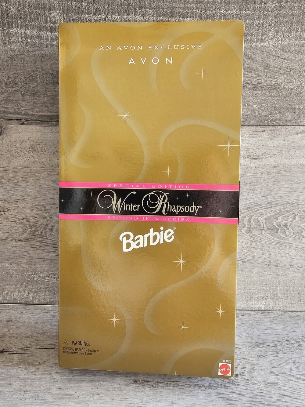 Vintage Barbie 1996 Mattel Winter Rhapsody Doll Brunette Avon Exclusive NEW